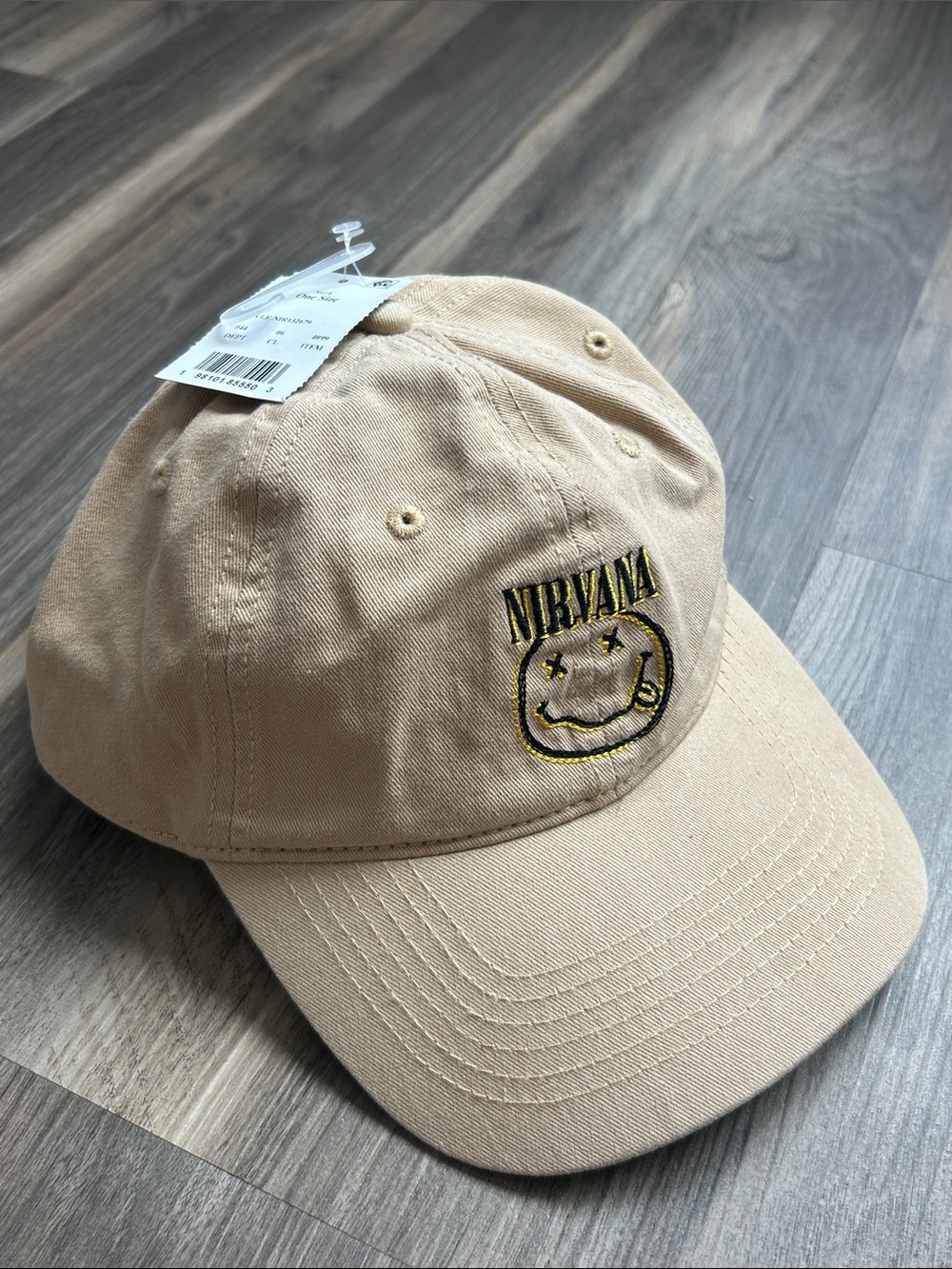 NWT Nirvana Hat Embroidered